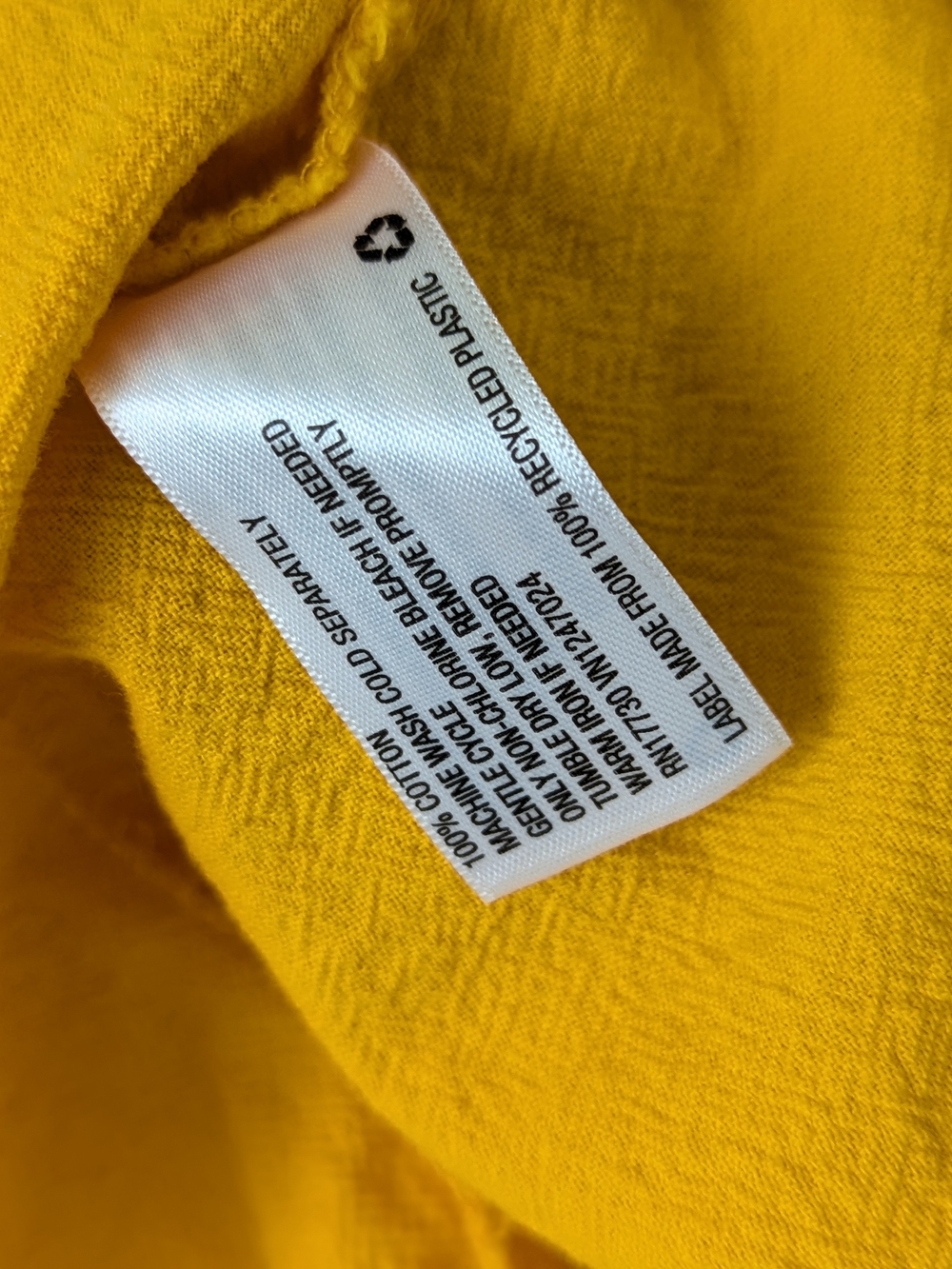 Universal Thread Bright Yellow Sundress Open Tie Back 100% Cotton With Pockets - Picture 9 of 12